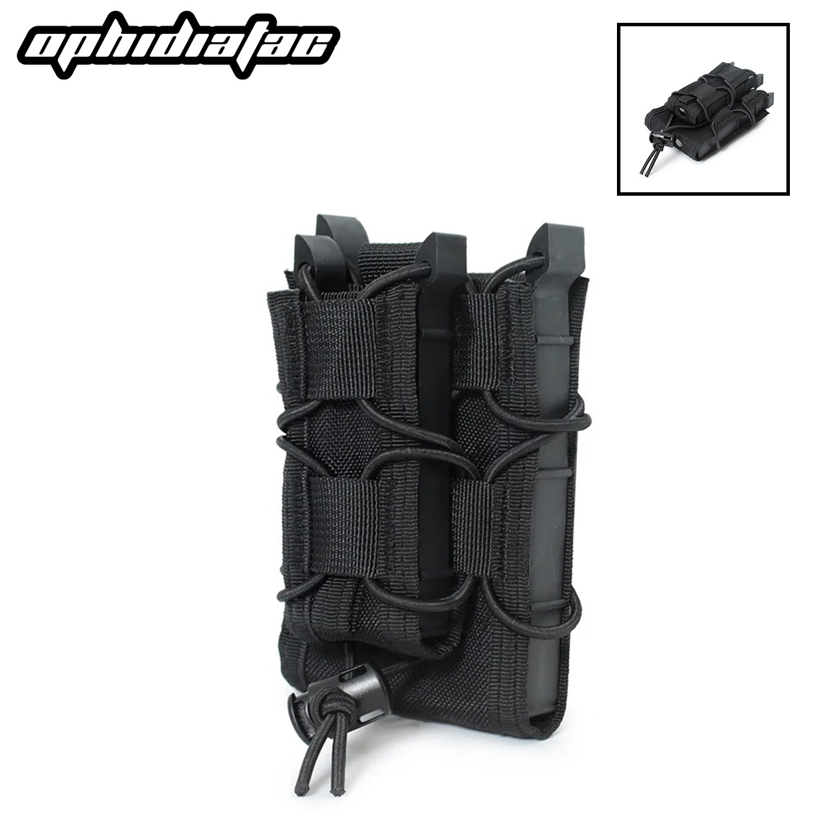 Molle Mag Pouch Double Magazine 5.56 9Mm - 5,56 9mm Magazintasche AK AR M4