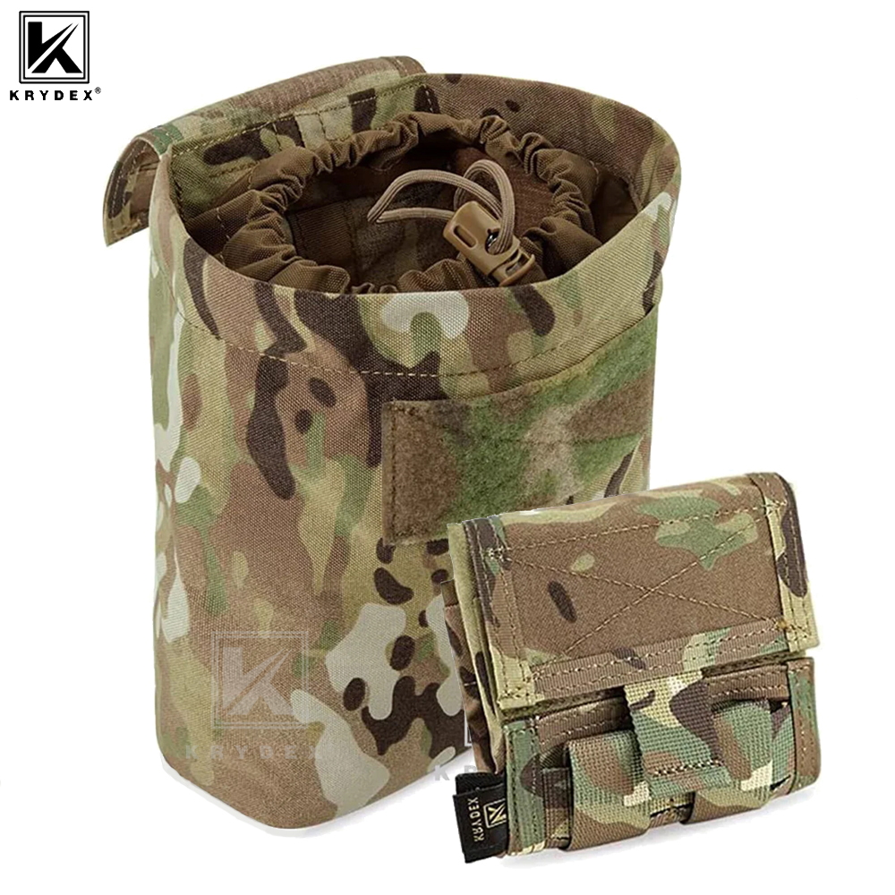 Tactical Dump Pouch Foldable Drop Bag - KRYDEX Taktische Dump Pouch, faltbare Recycling-Tasche,