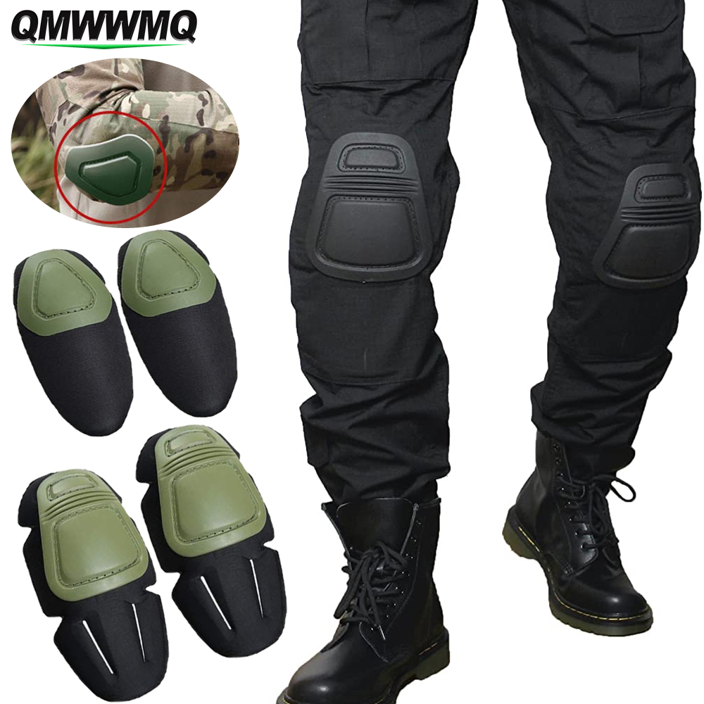 Combat Knee Pads Elbow Pads Set Military - 4 Teile/satz Militärische Taktische Knie Pad