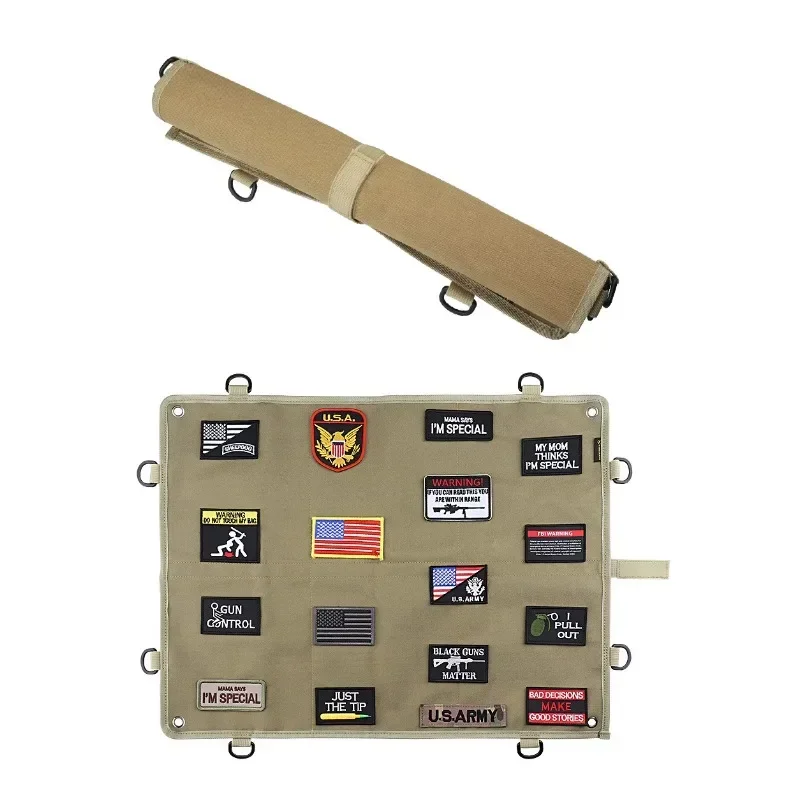 Patch Morale Tactical Military Hook Loop - Taktisches Moral-Patchpanel, groß, 61 x 45,7