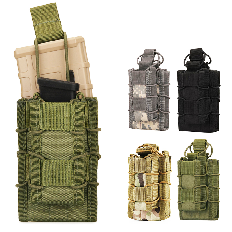 Molle Mag Pouch Double Magazine 5.56 9Mm - 5,56 9mm Magazintasche AK AR M4