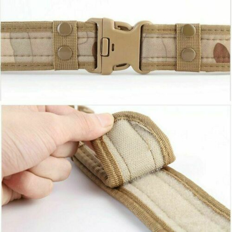 Camouflage Taktischer Gürtel f – Tactical Combat Belt Quick Release Buckle Bewertung und Preis