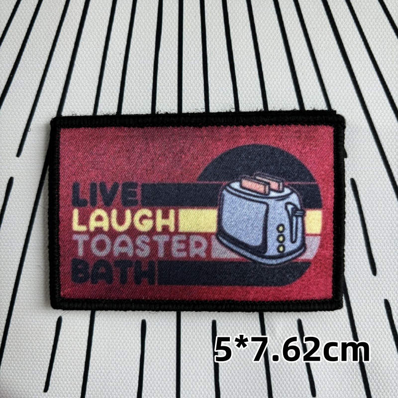 Spaß gedruckt taktische Patche – Patch Morale Tactical Military Hook Loop Bewertung und Preis