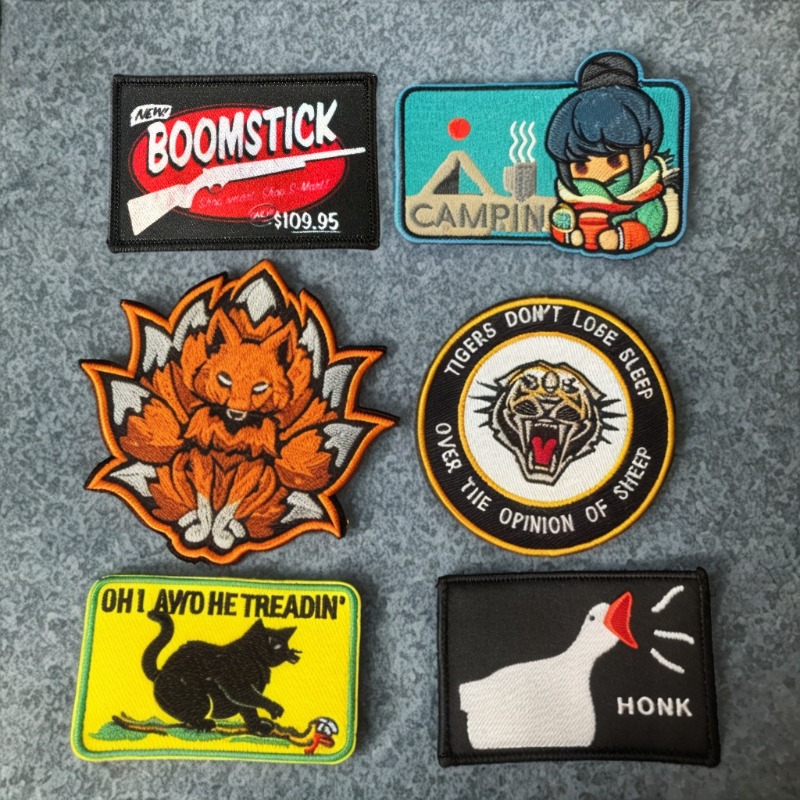Taktischer Aufnäher mit Cartoo – Patch Morale Tactical Military Hook Loop Bewertung und Preis