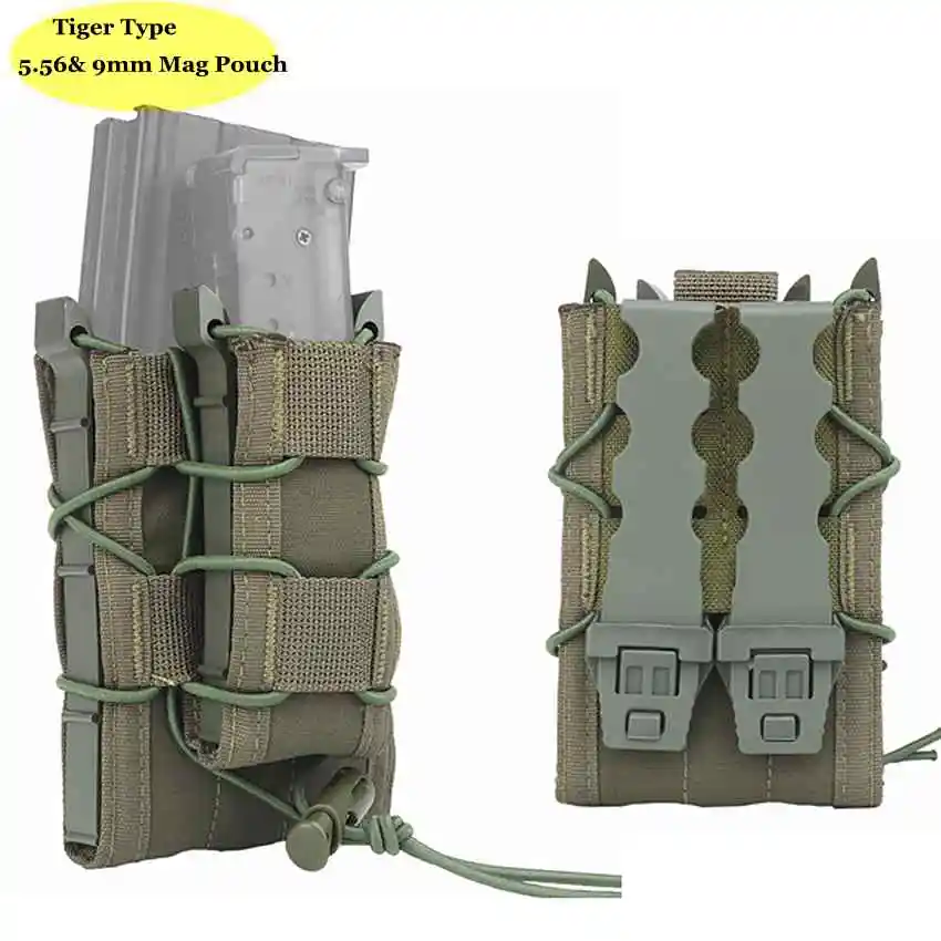 Taktische Molle 9mm 5.56 Doppe – Molle Mag Pouch Double Magazine 5.56 9Mm Bewertung und Preis
