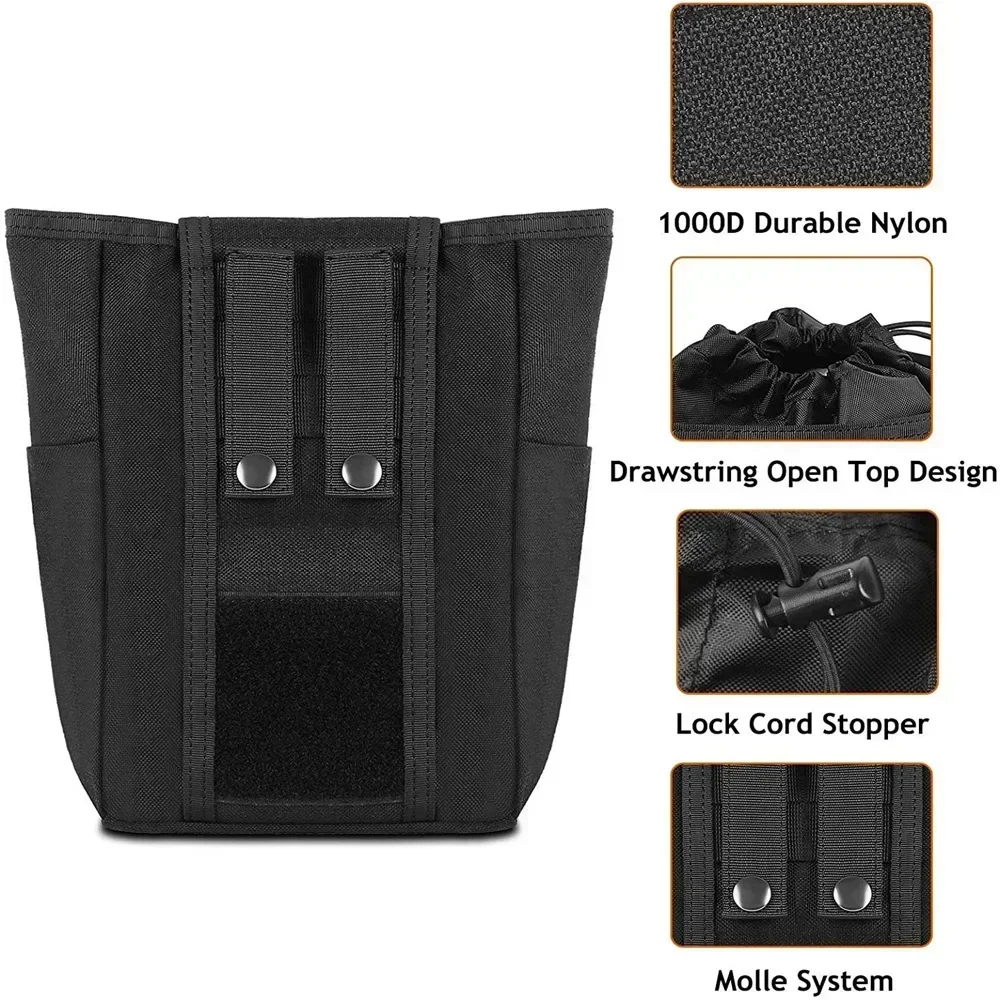 Taktische faltbare Molle-Dump- – Tactical Dump Pouch Foldable Drop Bag Bewertung und Preis