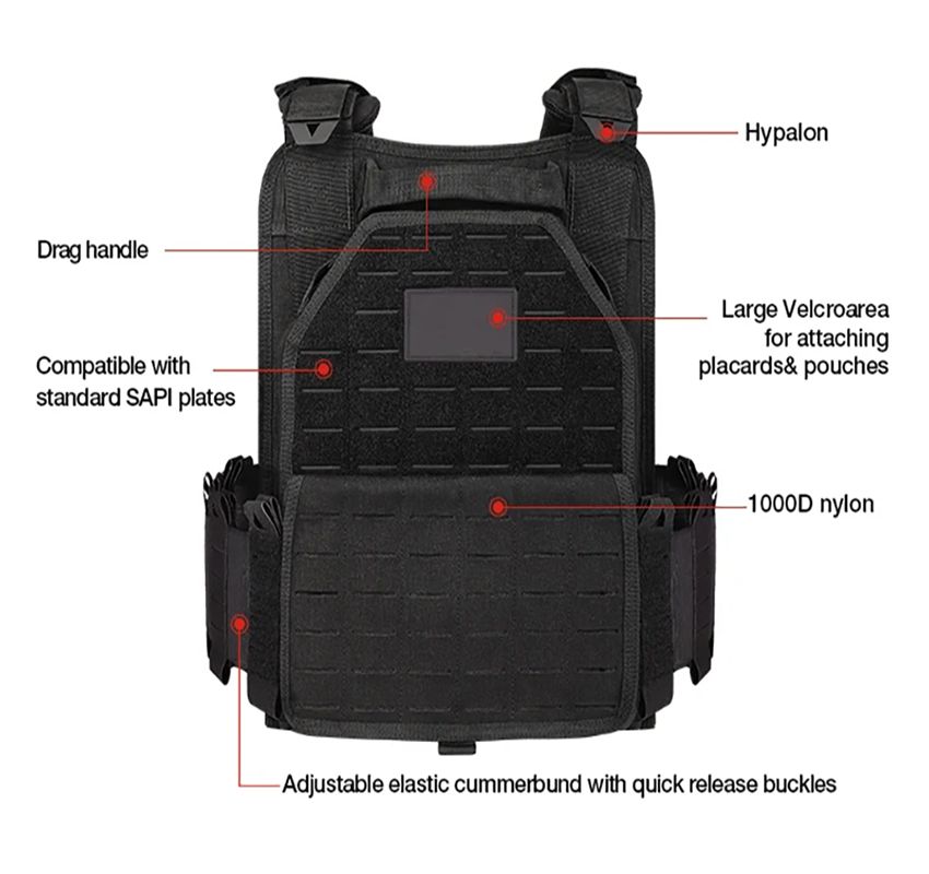 YAKEDA 6094 Taktische Weste, M – Molle Tactical Vest Military Laser Cut Bewertung und Preis