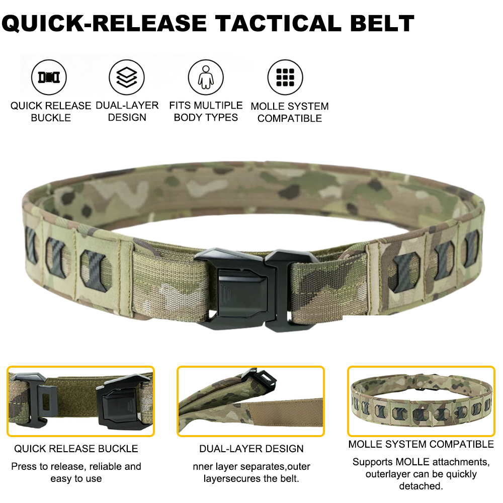 Taktischer Gürtel 2 Zoll Kampf – Tactical Combat Belt Quick Release Buckle Bewertung und Preis